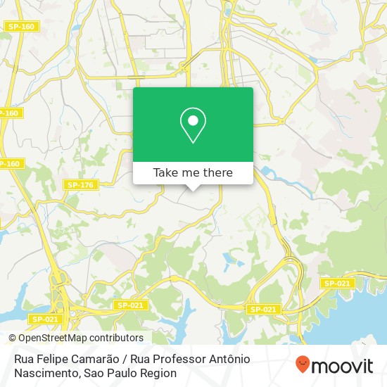 Rua Felipe Camarão / Rua Professor Antônio Nascimento map