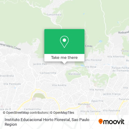 Instituto Educacional Horto Florestal map