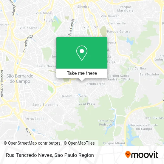 Rua Tancredo Neves map