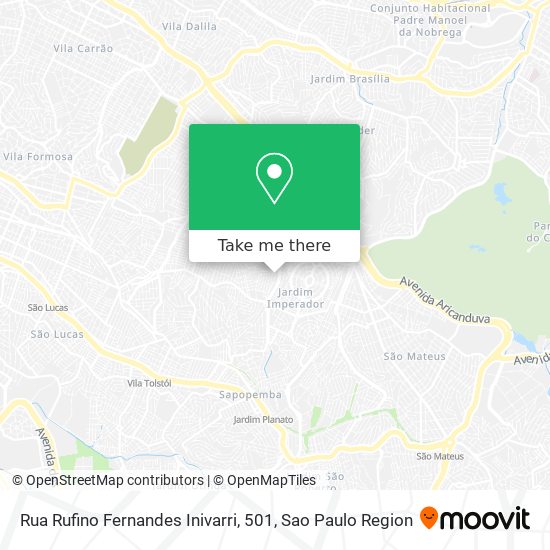 Rua Rufino Fernandes Inivarri, 501 map