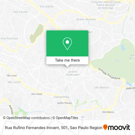 Rua Rufino Fernandes Inivarri, 501 map