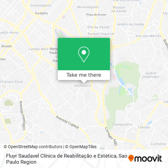 Fluyr Saudavel Clínica de Reabilitação e Estética map