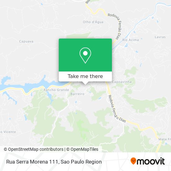 Rua Serra Morena 111 map