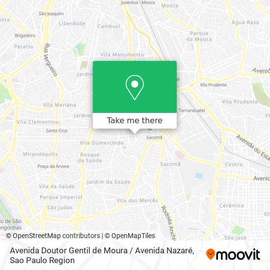Avenida Doutor Gentil de Moura / Avenida Nazaré map