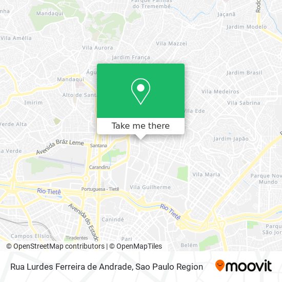 Rua Lurdes Ferreira de Andrade map