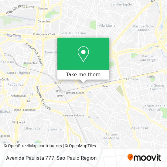 Avenida Paulista 777 map