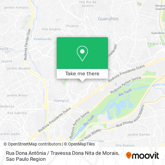 Rua Dona Antônia / Travessa Dona Nita de Morais map