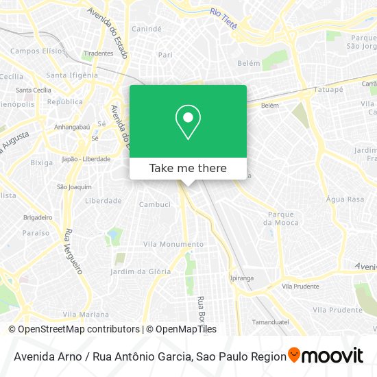 Avenida Arno / Rua Antônio Garcia map