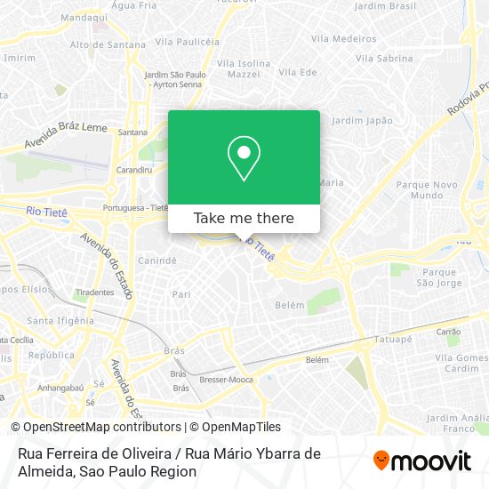 Rua Ferreira de Oliveira / Rua Mário Ybarra de Almeida map