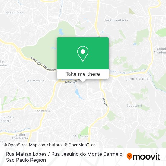 Rua Matias Lopes / Rua Jesuíno do Monte Carmelo map