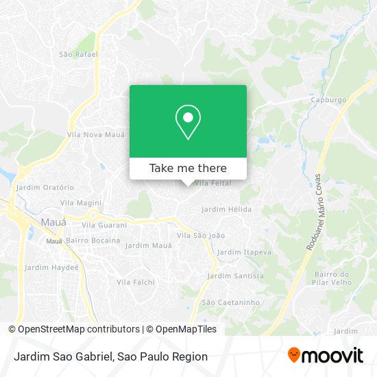 Jardim Sao Gabriel map