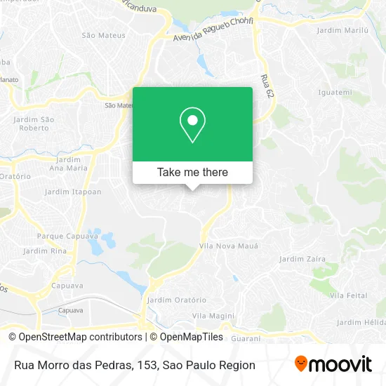 Rua Morro das Pedras, 153 map
