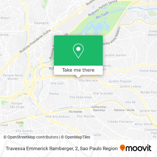 Travessa Emmerick Ramberger, 2 map