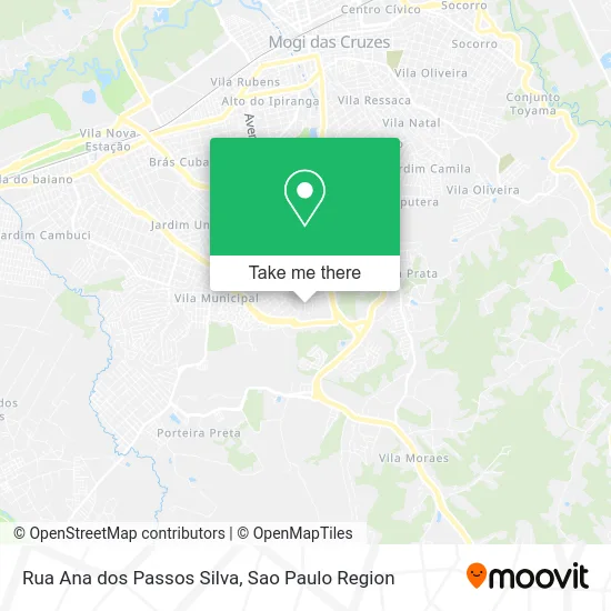 Rua Ana dos Passos Silva map