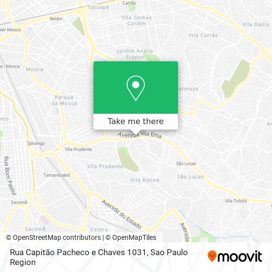 Rua Capitão Pacheco e Chaves 1031 map