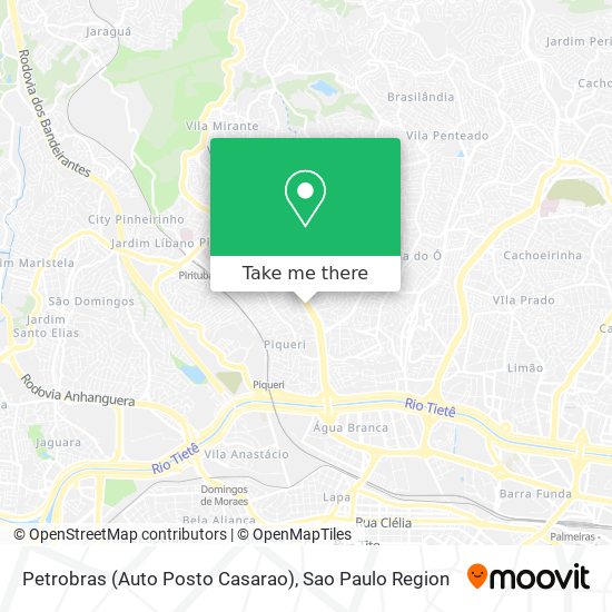 Petrobras (Auto Posto Casarao) map