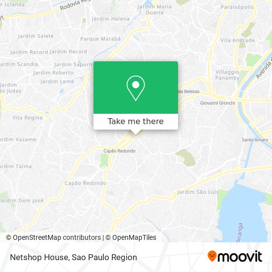 Mapa Netshop House
