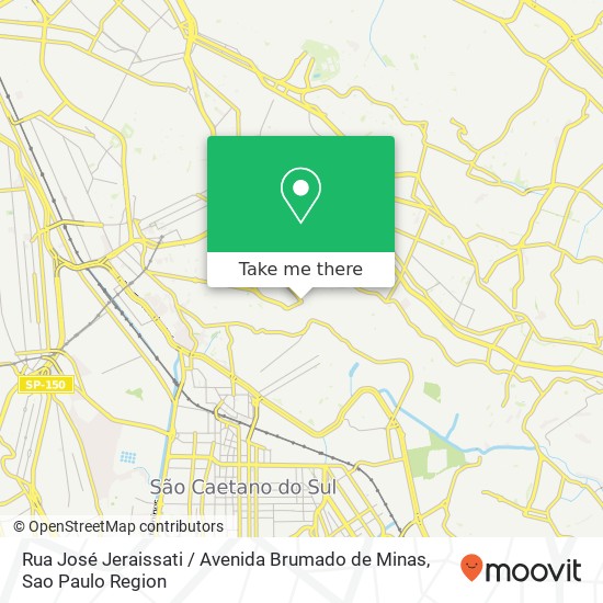 Rua José Jeraissati / Avenida Brumado de Minas map