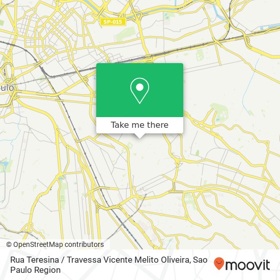 Rua Teresina / Travessa Vicente Melito Oliveira map