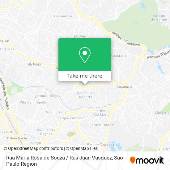 Rua Maria Rosa de Souza / Rua Juan Vasquez map