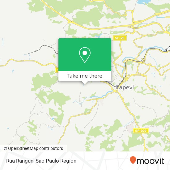 Mapa Rua Rangun