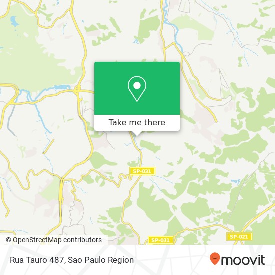 Rua Tauro 487 map