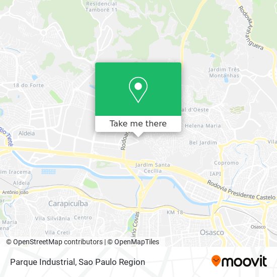 Parque Industrial map