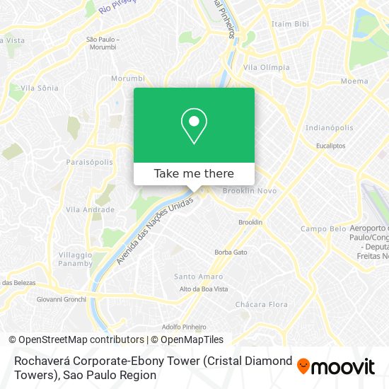 Rochaverá Corporate-Ebony Tower (Cristal Diamond Towers) map