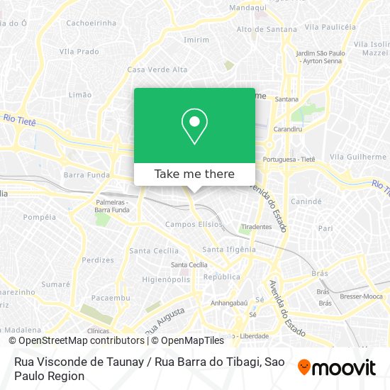 Rua Visconde de Taunay / Rua Barra do Tibagi map