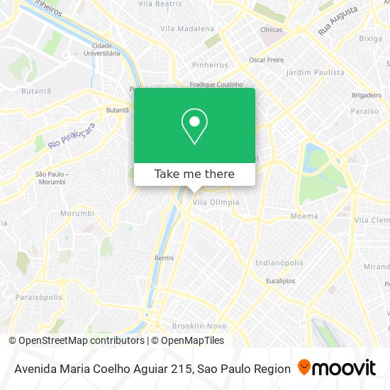 Avenida Maria Coelho Aguiar 215 map