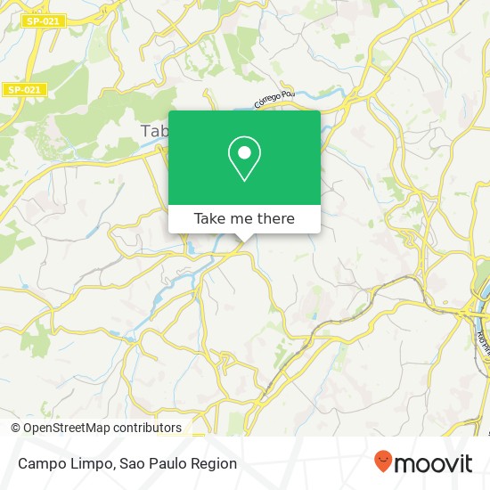 Campo Limpo map