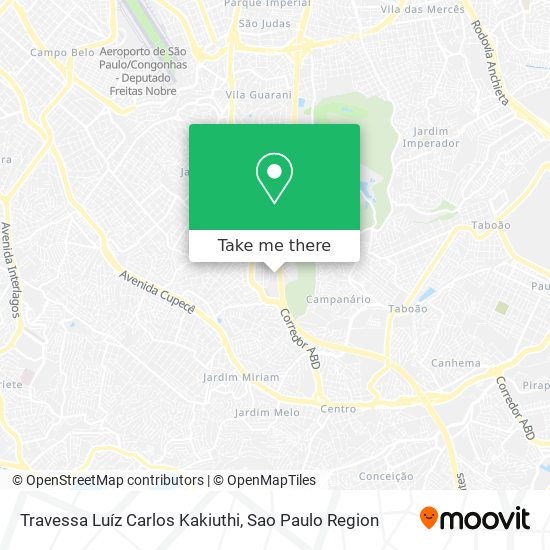 Travessa Luíz Carlos Kakiuthi map