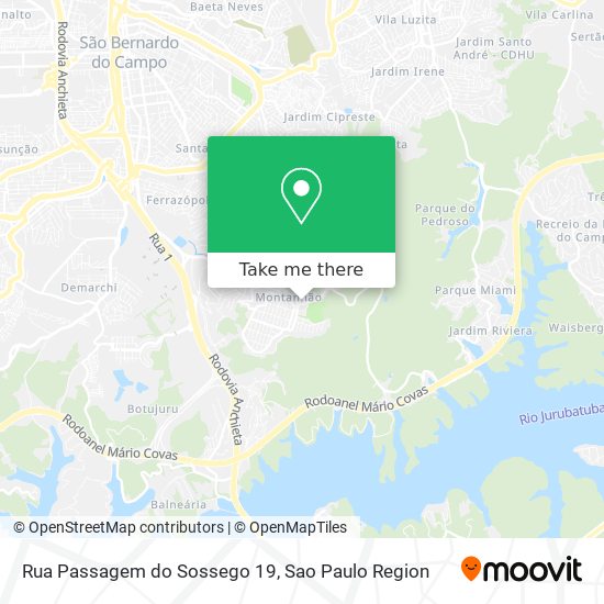 Rua Passagem do Sossego 19 map