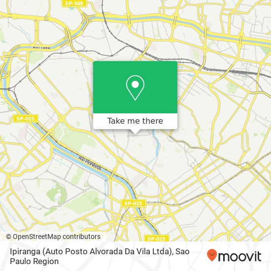 Ipiranga (Auto Posto Alvorada Da Vila Ltda) map