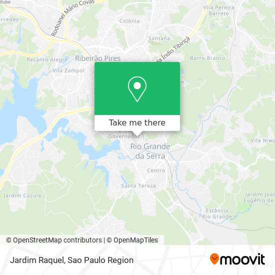 Mapa Jardim Raquel