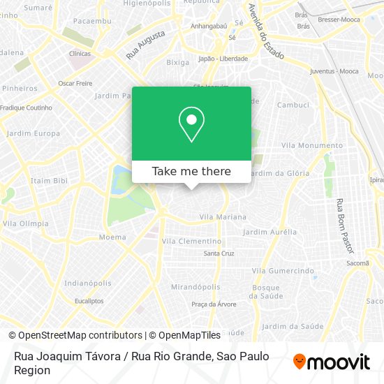 Rua Joaquim Távora / Rua Rio Grande map