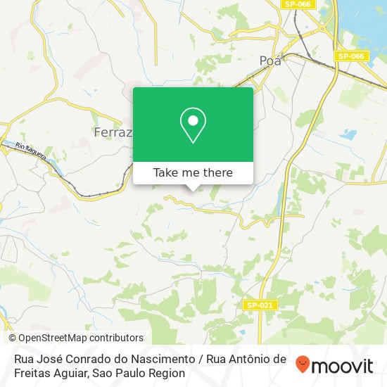 Rua José Conrado do Nascimento / Rua Antônio de Freitas Aguiar map