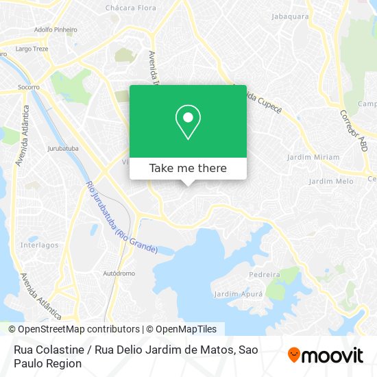 Rua Colastine / Rua Delio Jardim de Matos map