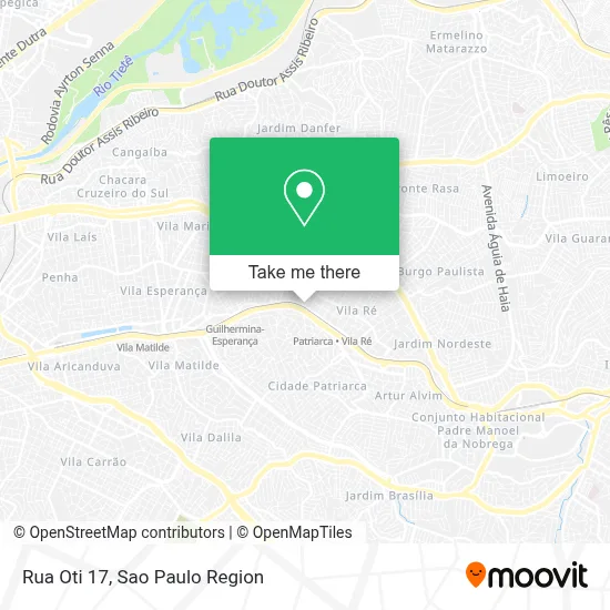 Rua Oti 17 map