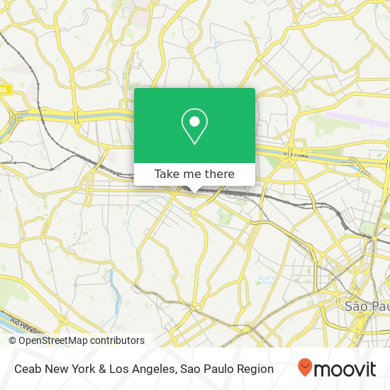 Mapa Ceab New York & Los Angeles