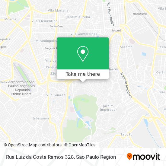 Mapa Rua Luiz da Costa Ramos 328