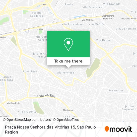 Mapa Praça Nossa Senhora das Vitórias 15