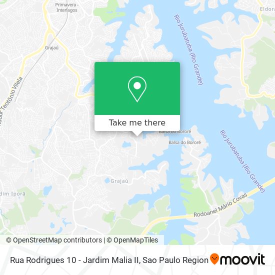 Rua Rodrigues 10 - Jardim Malia II map