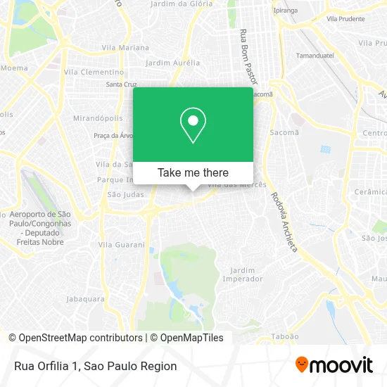 Rua Orfilia 1 map