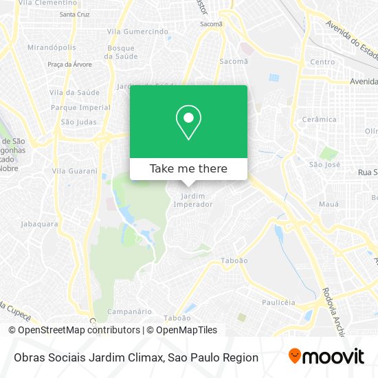 Obras Sociais Jardim Climax map