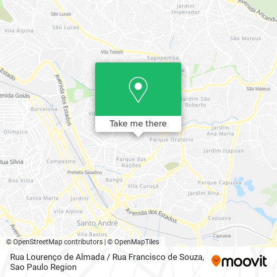 Rua Lourenço de Almada / Rua Francisco de Souza map
