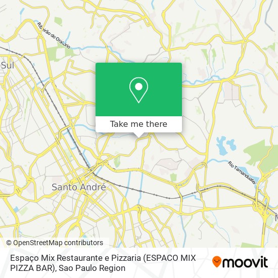 Espaço Mix Restaurante e Pizzaria (ESPACO MIX PIZZA BAR) map