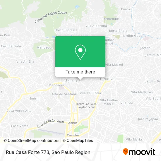Rua Casa Forte 773 map