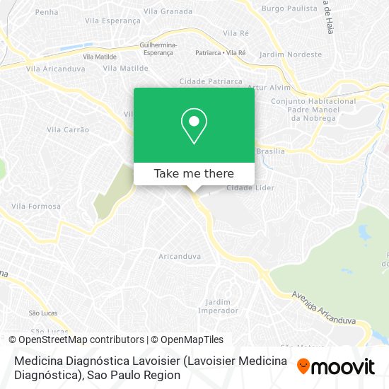Medicina Diagnóstica Lavoisier map