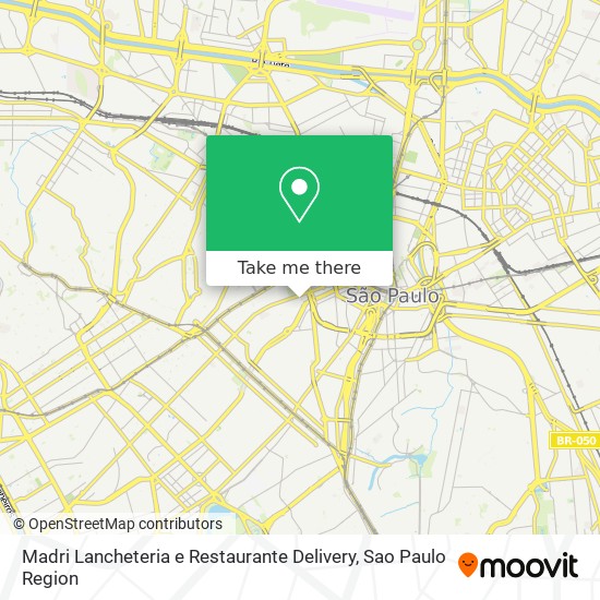 Madri Lancheteria e Restaurante Delivery map